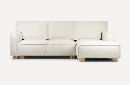 Диван угловой Монсо Cozy Ivory