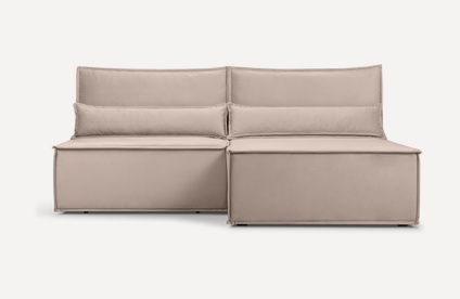 Диван угловой Стаус Velvet Beige